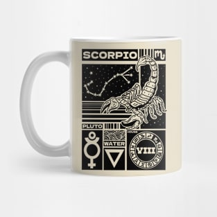 Scorpio Zodiac Astrology Sign Mug